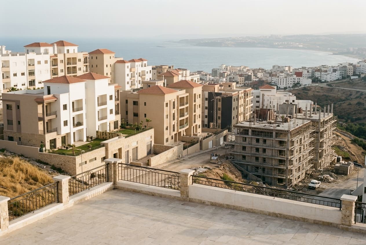Programme immobilier neuf à Tanger avec vue sur la baie et suivi commercial